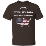 We Are Waiting Total Solar Eclipse 2024 T-Shirt_Black