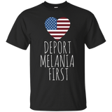 Deport Melania First T-shirt_black