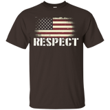 I Dont Kneel For The National Anthem Tshirt, Design On Back_black=