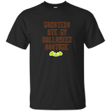 Sale Halloween Monsters Ate My Halloween Costume Cute Tshirt_black=