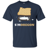 Oregon Outdoor Camping shirt with Smores_Black