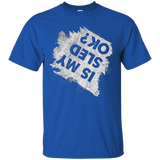 Is My Sled Ok Funny Crashed Snowmobile T Shirt