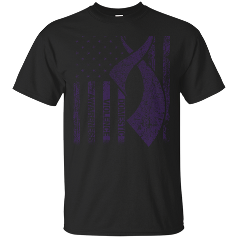 Domestic Violence Awareness Flag Shirt_black=