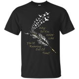 Why Do You Write Like Hamilton Time Classic T-shirt_Black