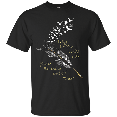 Why Do You Write Like Hamilton Time Classic T-shirt_Black