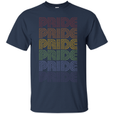 National Pride March Shirt Vintage Rainbow LGBT Equality_Black