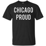 Chicago Proud Chi-town Fan Love City Baseball Champs T Shirt_black