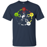 Tai Chi T-Shirt Yin Yang Five Elements Chinese Medicine Tee_Black