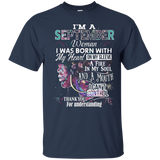 I'm September Woman T-shirt, Colorful Coolest Bday Gift 2017