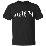 Parkour tshirt, Parkour Evolution funny tshirt_Black