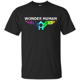 Official Wonder Human Rainbow Gay Rights TShirt_Black