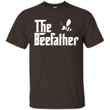 The Bee Father Funny Beekeeper Beekeeping T Shirt Gift_Black