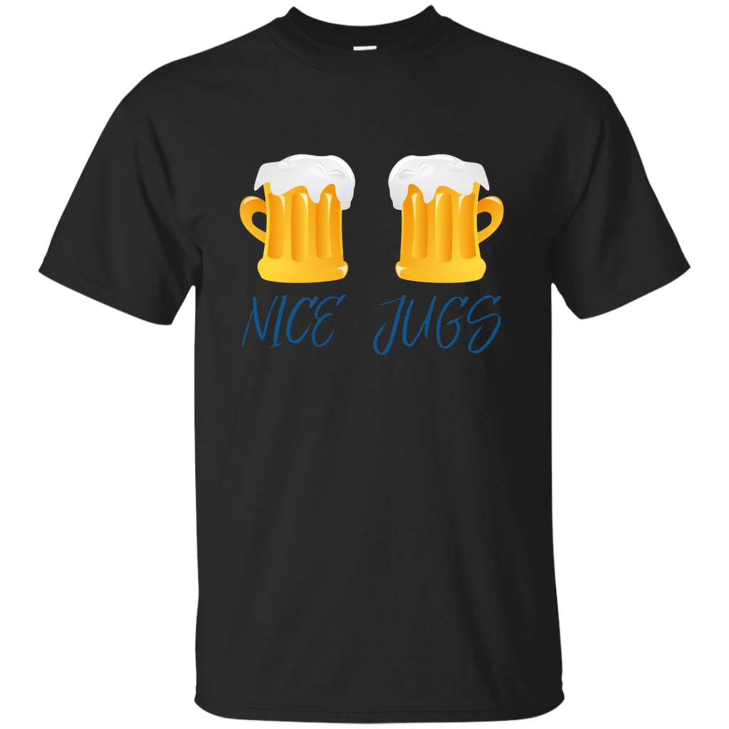 Oktoberfest Nice Jugs Funny Beer T-shirt_Black