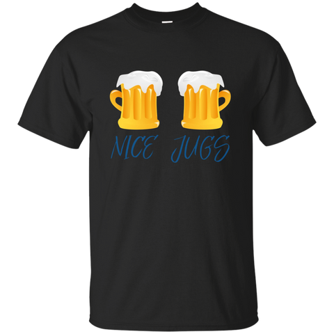 Oktoberfest Nice Jugs Funny Beer T-shirt_Black