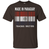Paraguay Barcode T-Shirt_Black