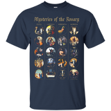 Mysteries of the Rosary Shirt_Black