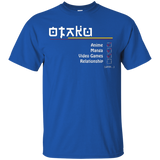 Otaku t Shirt, Funny Anime Manga Japanese Word tshirt_Black