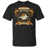 The Rivers Are Calling And I Must Go Kayaking Tshirt_Black