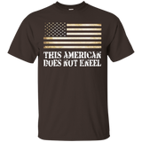 I Don't Kneel During The Anthem Usa Flag T-shirt_black