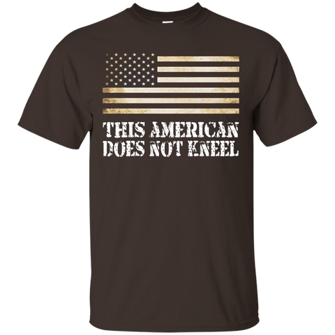 I Don't Kneel During The Anthem Usa Flag T-shirt_black