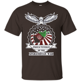 Distressed Proud Veteran Of Afghanistan War Tee_black