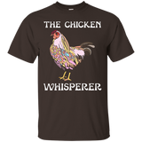 The Chicken Whisperer T-Shirt Funny Chicken Lover Tee_Black