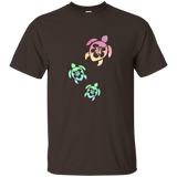 Sea Turtle T Shirt - Tropical Hawaiian Tee_Black