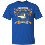 The Rivers Are Calling And I Must Go Kayaking Tshirt_Black