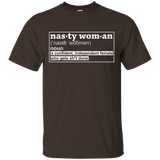 Nasty Woman Confident Independant Female Funny T-Shirt_Black