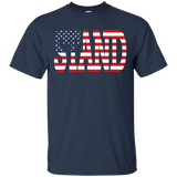 American Flag Stand For The Anthem T Shirt_black=