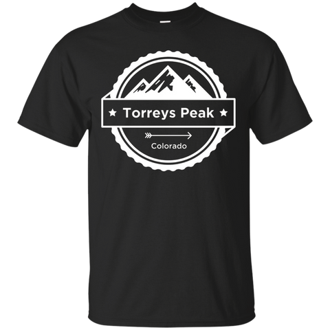 Torreys Peak Mountaineer - Colorado 14er T-Shirt_Black