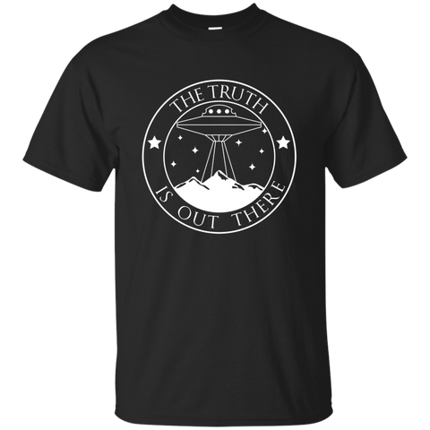 The Truth Is Out There T Shirt UFO Alien Shirts Gifts_Black