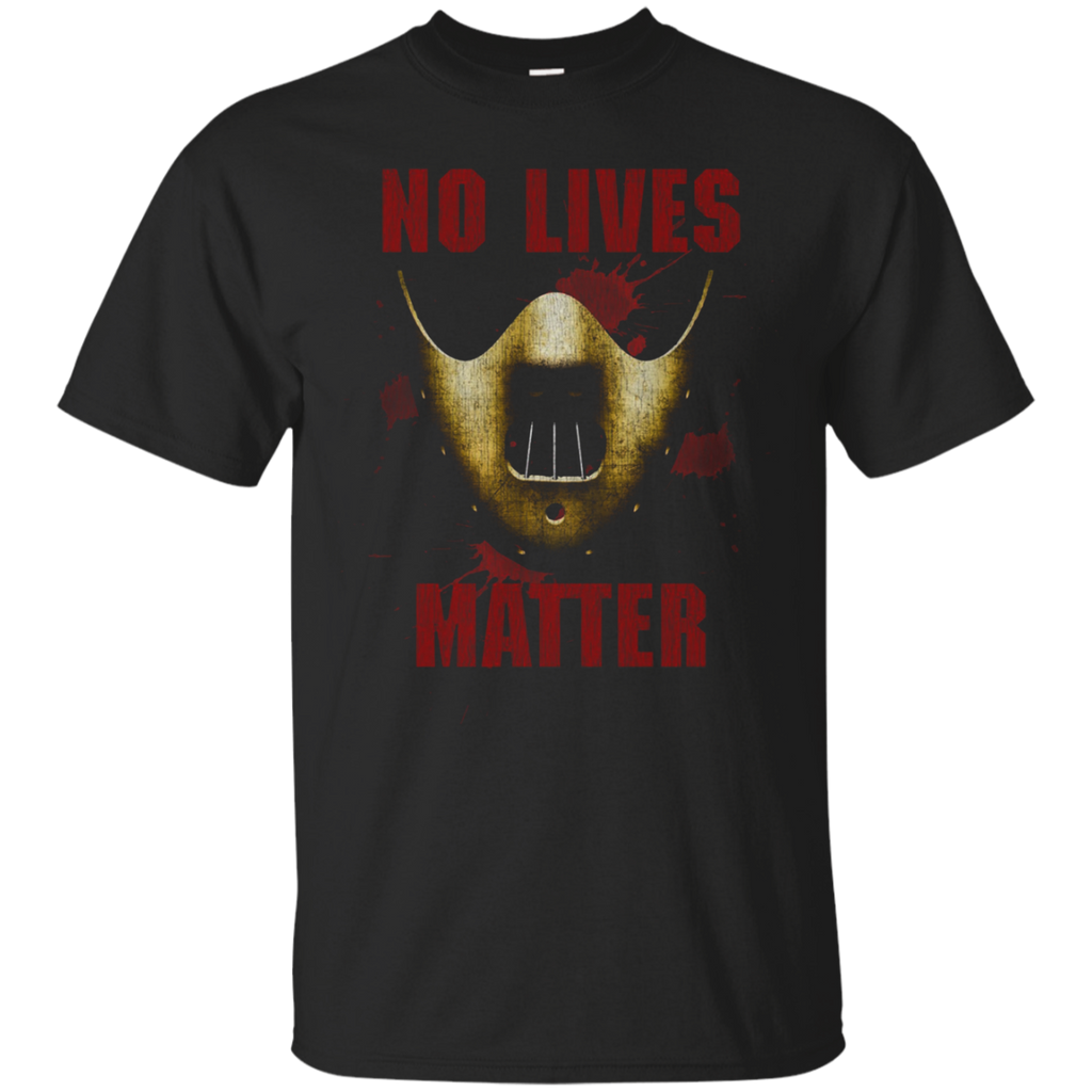 No Lives Matter Hannibal Halloween T Shirt Men Women Kids_Black