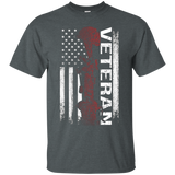 America Flag Veteran Day T-shirt_black