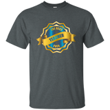 The Best Teacher Ever Blue Golden Award T-Shirt_Black