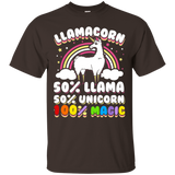 Llamacorn Shirt - Funny Unicorn Llama Shirt - 100% Magic