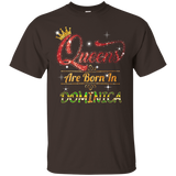 Queens born in Dominica Shirt_Black