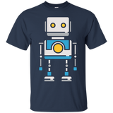 Robot Shirt for MEN WOMAN and YOUTH_Black