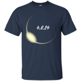 Total Solar Eclipse April 2024 T-Shirt_Black