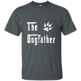 The Dogfather T Shirt Best Dog Dad Best Dog Father Dog Dad_Black