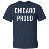 Chicago Proud Chi-town Fan Love City Baseball Champs T Shirt_black