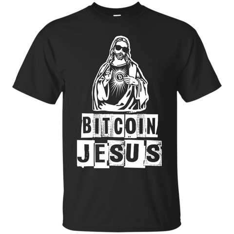 Bitcoin Jesus Crypto-currency Blockchain Money Internet Meme_black=