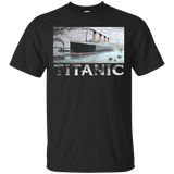 Titanic April 1912 T Shirt Tee Ship Voyage Atlantic Ocean_Black