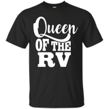 Queen Of The Rv T-shirt Funny Saying Sarcastic Novelty Cool_black=