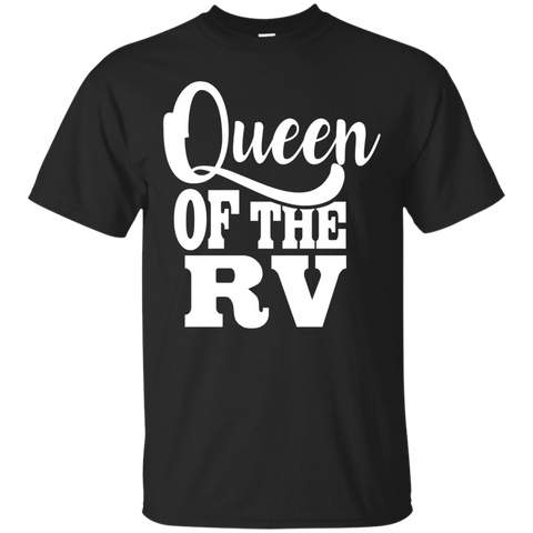 Queen Of The Rv T-shirt Funny Saying Sarcastic Novelty Cool_black=