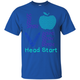 Purple Love Head Start T-shirt_Black