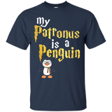 Penguin Gift shirt - My Patronus is a Penguin shirt_Black