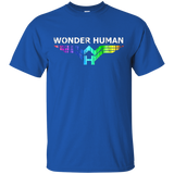 Official Wonder Human Rainbow Gay Rights TShirt_Black