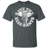 Save The Elephants Shirt_Black