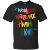 Women's Rights Are Human Rights - Anti-Trump shirt_Black